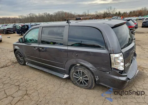 2016 Dodge Grand Caravan Sxt from USA, damaged, VIN 2C4RDGCG8GR184553